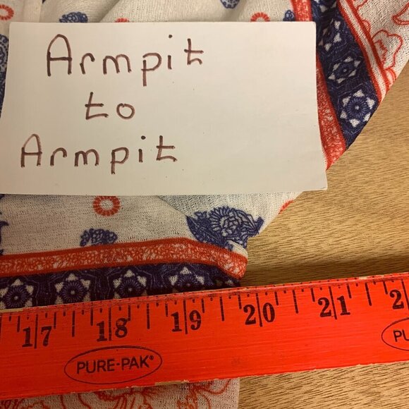 Nally & Millie reversible dress SZ L shift Pullon style unique print made in USA - Picture 9 of 11